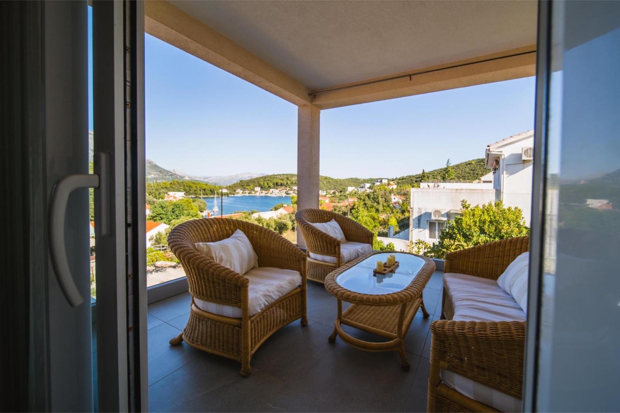 Villa Teuta Korčula Eksteriør bilde